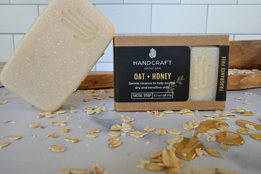 Oat + Honey Soothing Facial Soap - 2.3 oz